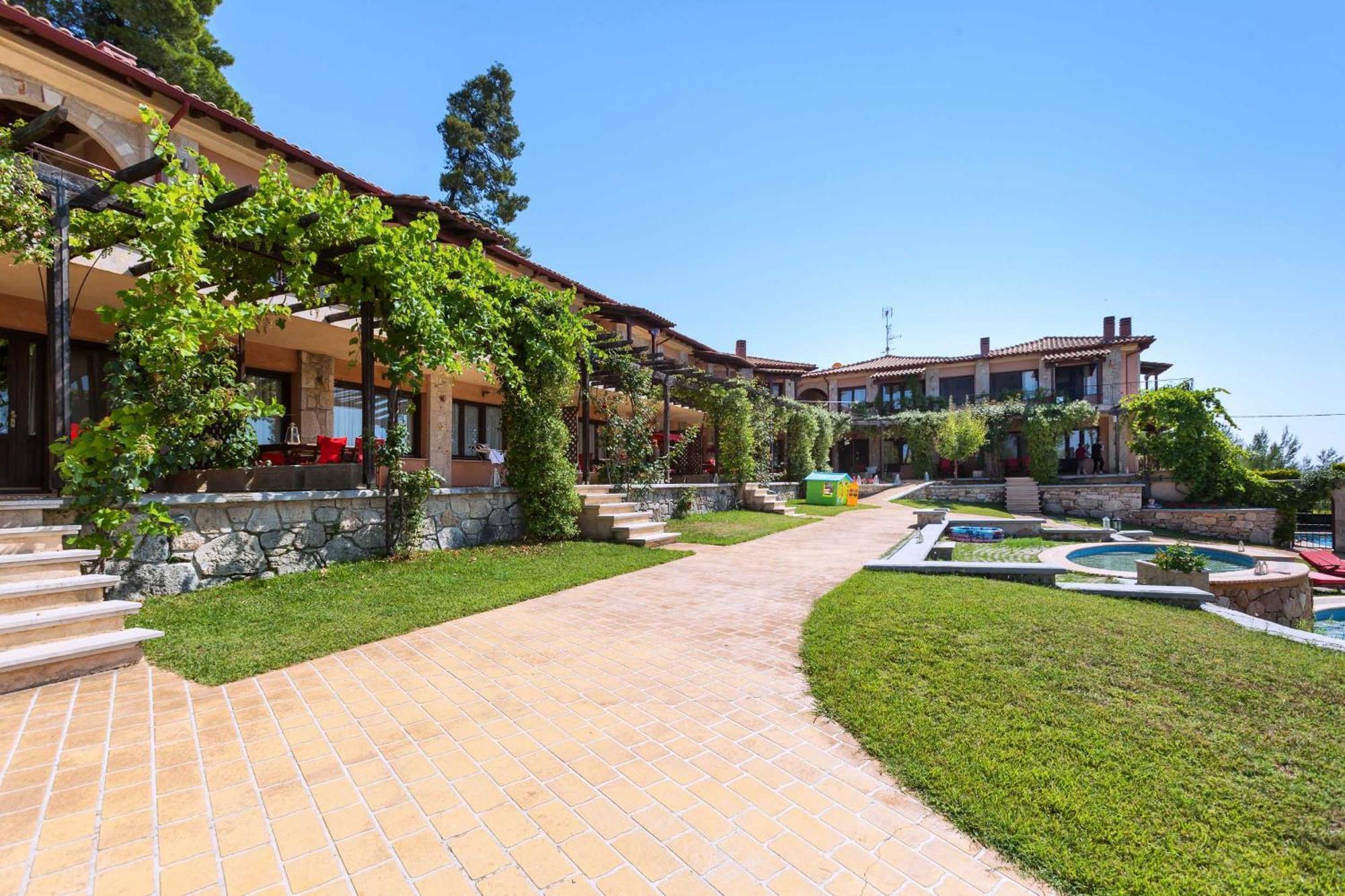 Akritas Ef Zin Villas & Suites Paliúri Kültér fotó