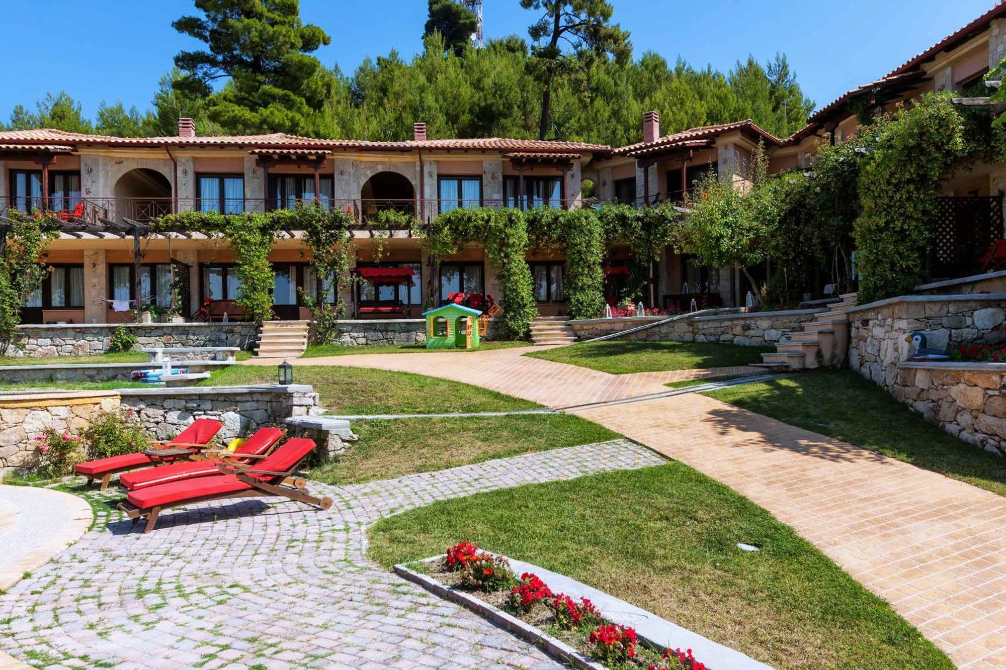 Akritas Ef Zin Villas & Suites Paliúri Kültér fotó